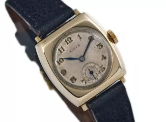 Rolex Cushion Ref.2009 9ct 1937 - hover