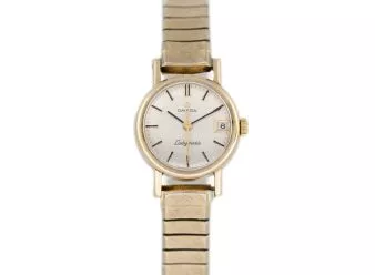 Ladies Omega Ladymatic Date Cal.681 9ct 1965
